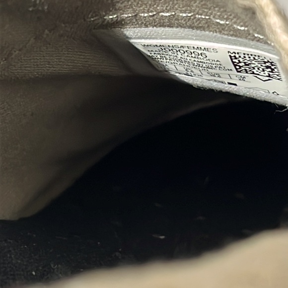 Merrell Womens Slip On Sneakers Shoes Linen Canvas Tan sz 8 summer cloth - Picture 8 of 10